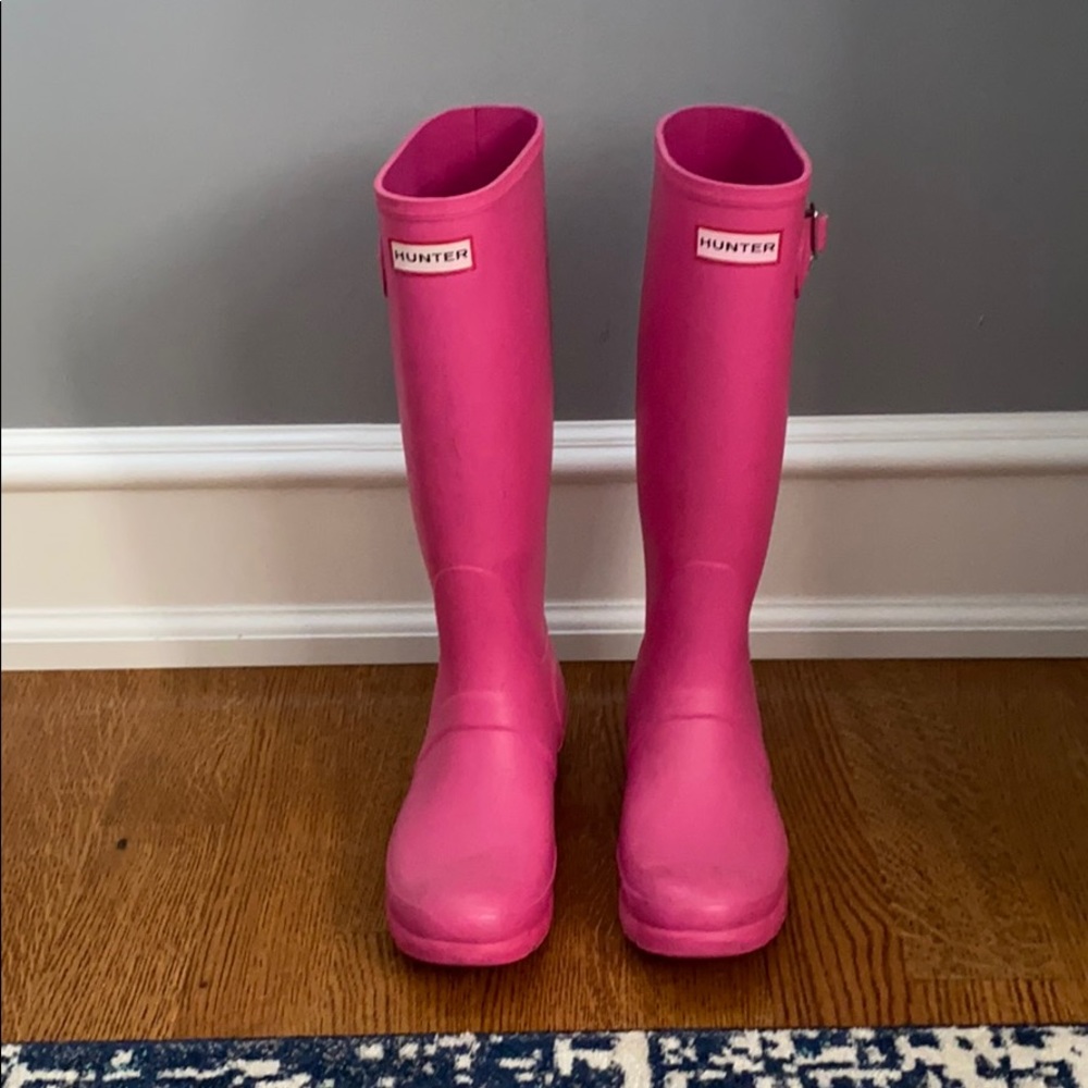 COPY - Pink Hunter Boots